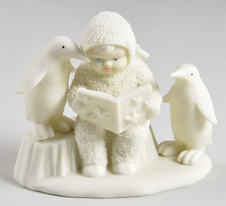 Snowbabies Read Me A Story - No Box by Department 56-1
