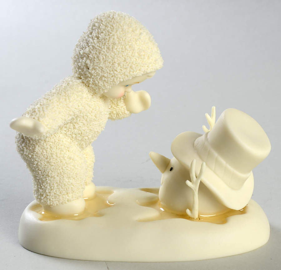 Snowbabies See You Next Year-Snowman Head - Nb697, No Box by Department 56-1