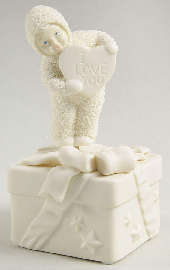 Snowbabies I Love You From The Bottom Of My Heart - Boxed by Department 56-1