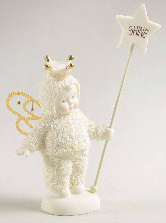 Snowbabies Shine-Angel With Gold Wings - With Box Bx713 by Department 56-1