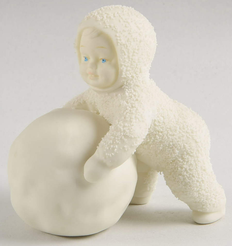 Snowbabies I'm Making Snowballs - No Box by Department 56-1