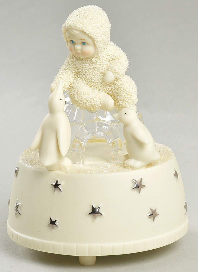 Snowbabies Winter Wonderland-Music Box - Nb628, No Box by Department 56-1
