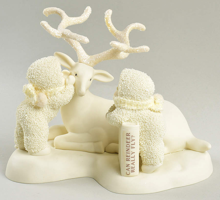 Snowbabies Can Reindeer Really Fly? - No Box by Department 56-1