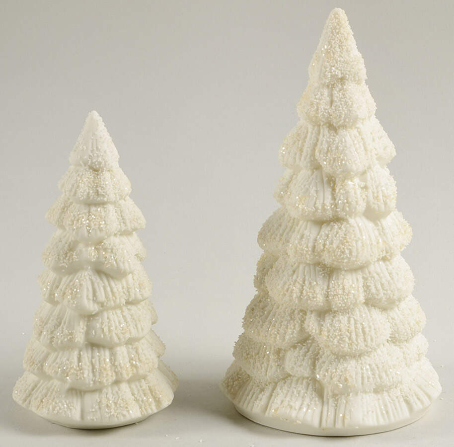 Snowbabies Frosty Forest-Set Of 2 Trees - Boxed by Department 56-1