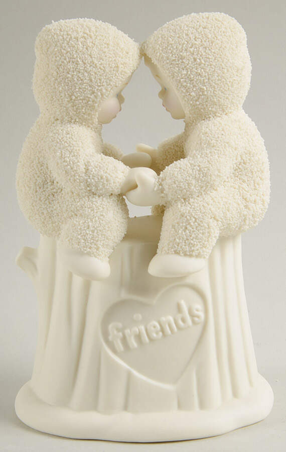 Snowbabies Forever Friends - Bx482 With Box by Department 56-1