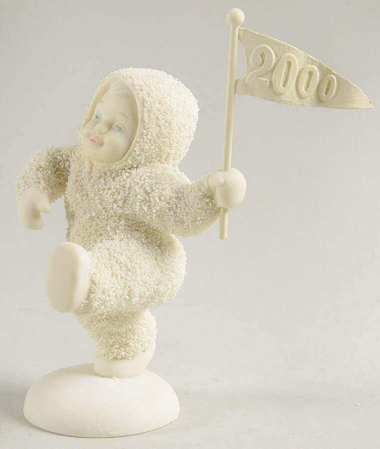 Snowbabies Follow Me-Marching With 2000 F - No Box by Department 56-1