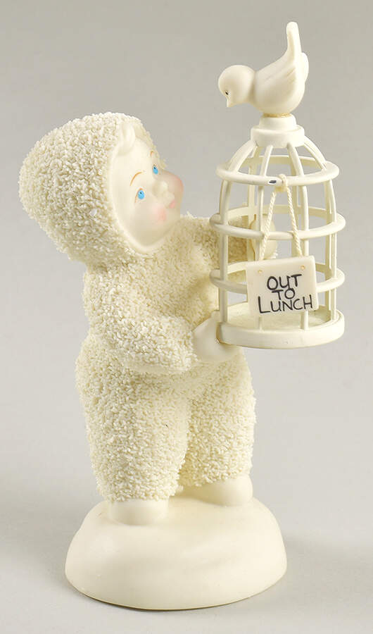 Snowbabies Out To Lunch - Nb931, No Box by Department 56-1