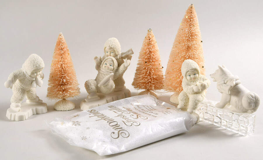 Snowbabies Skate With Me-Set Of 10 - No Box by Department 56-1