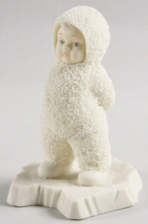 Snowbabies Snowbaby With Hands Behind Back - No Box 60a by Department 56-1