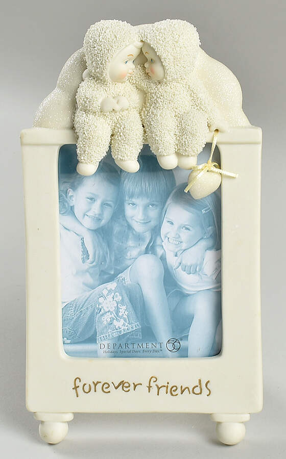 Snowbabies Forever Friends Frame - With Box Bx940 by Department 56-1