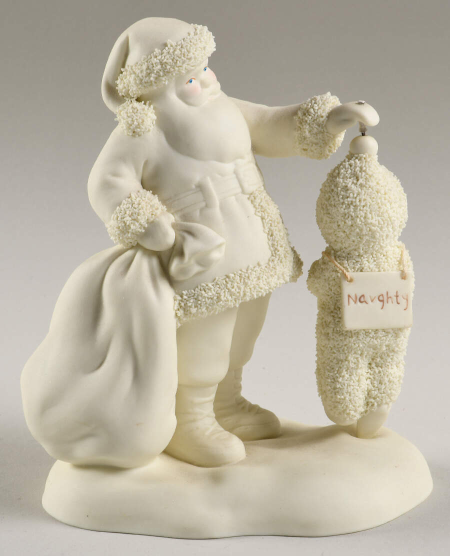 Snowbabies He's Checking His List - Nb941, No Box by Department 56-1