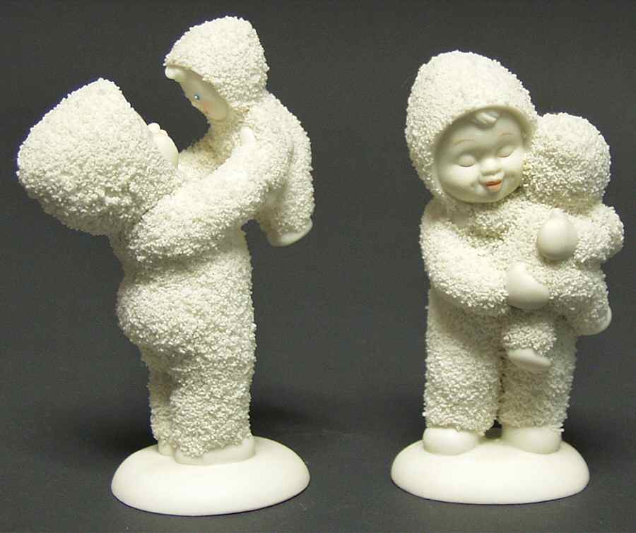 Snowbabies My Snowbaby Baby Dolls- Set Of 2 - Boxed by Department 56-1