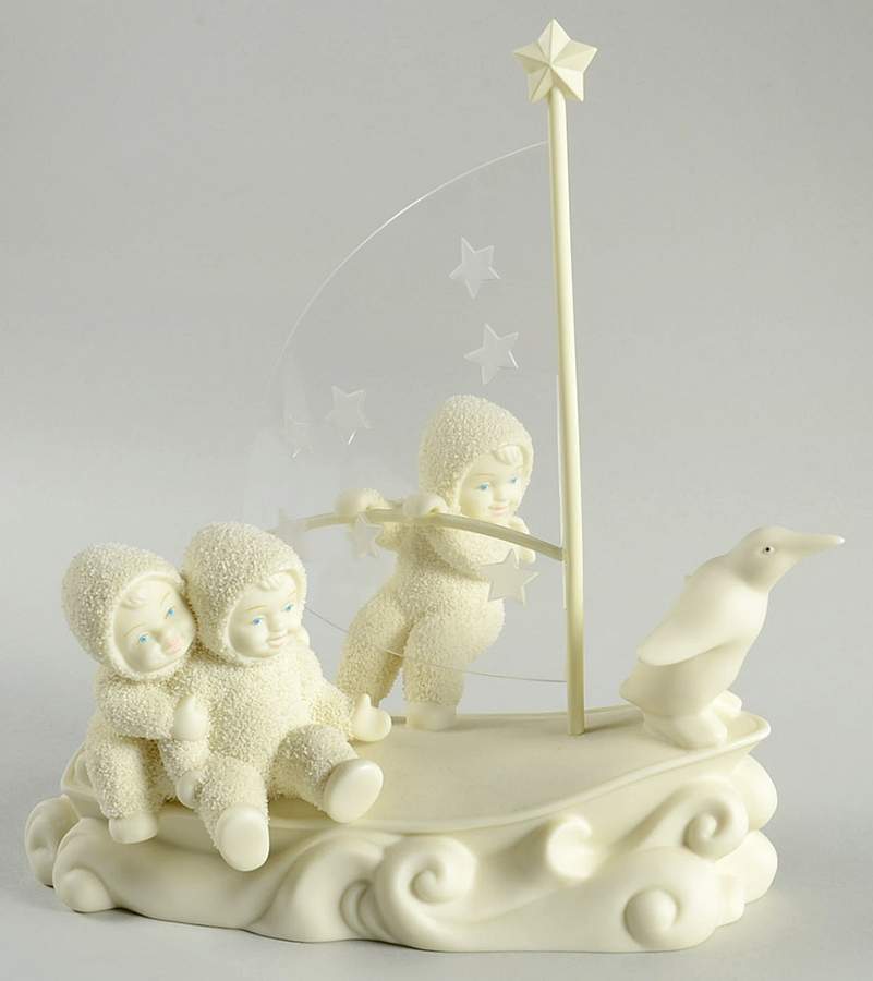 Snowbabies Come Sail With Me  - Bx411 With Box by Department 56-1