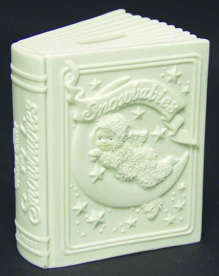 Snowbabies Pennies From Heaven-Bank - No Box by Department 56-1