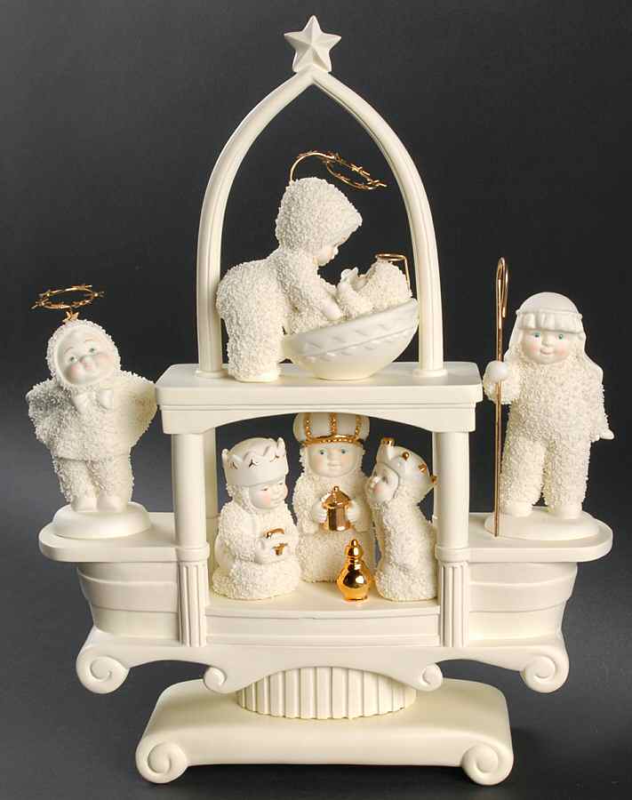 Snowbabies A Very Special Story-Nativity Set Of 5 - No Box by Department 56-1