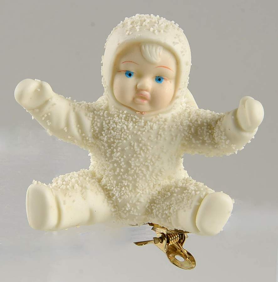 Snowbabies Ornaments Snowbaby Winged-Lite Clip - No Box by Department 56-1
