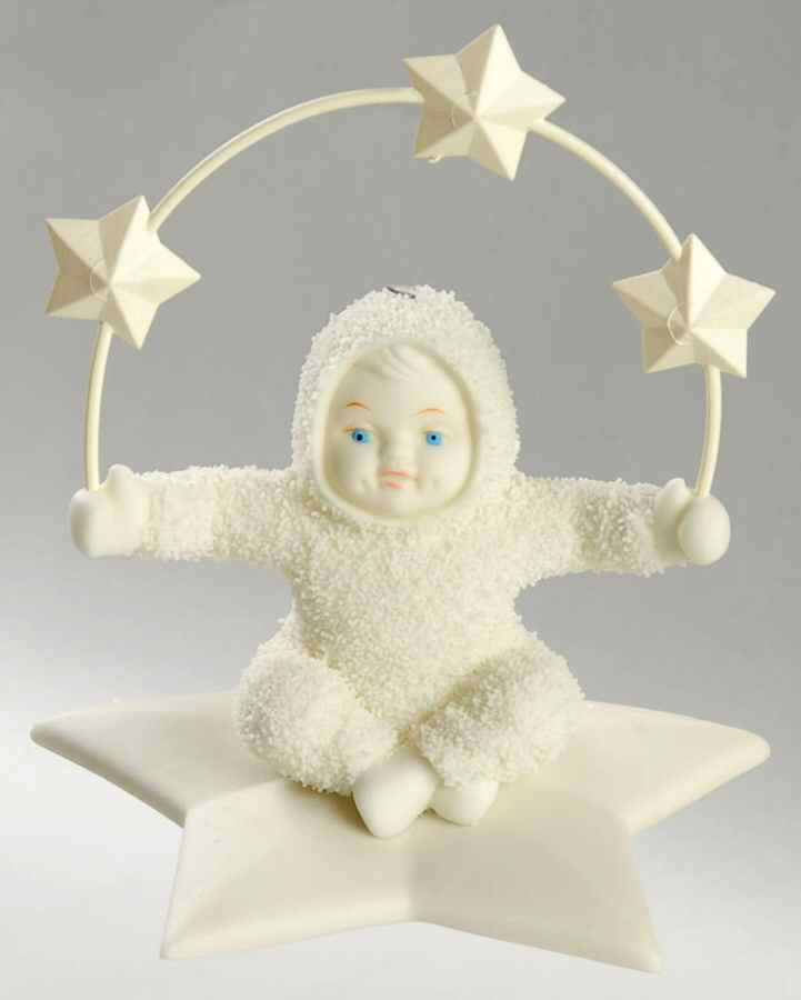 Snowbabies Ornaments Juggling Stars In The Sky - Boxed by Department 56-1