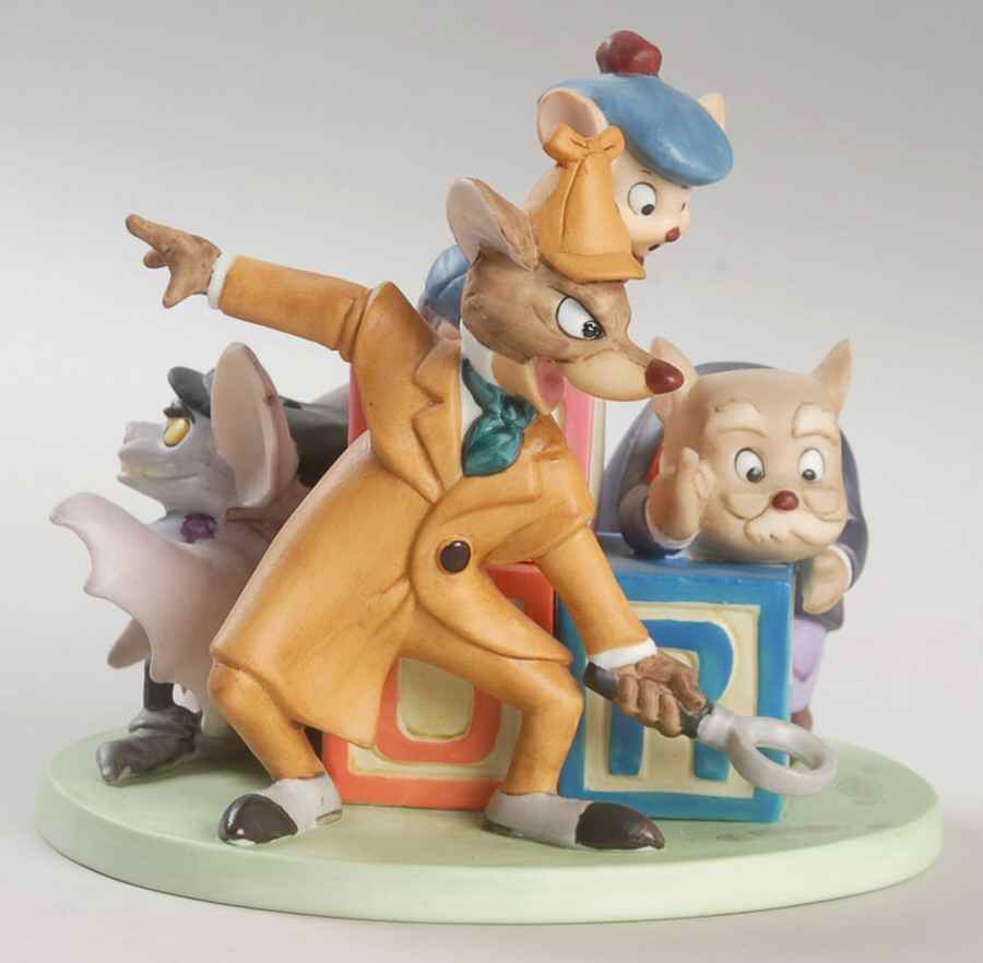 Magic Memories Figurines Great Mouse Detective - No Box by Disney-1