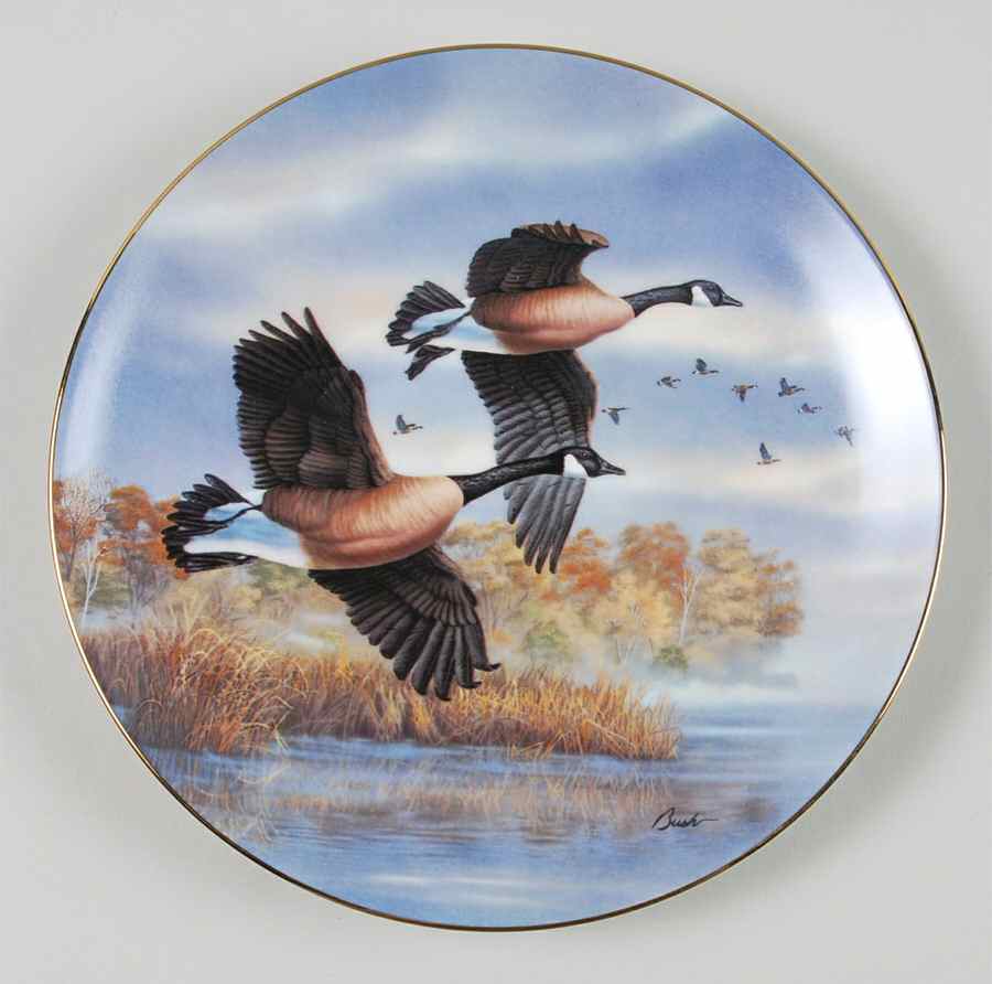 Birds of The North Golden Flight: Canada Geese - With Box by Dominion-1
