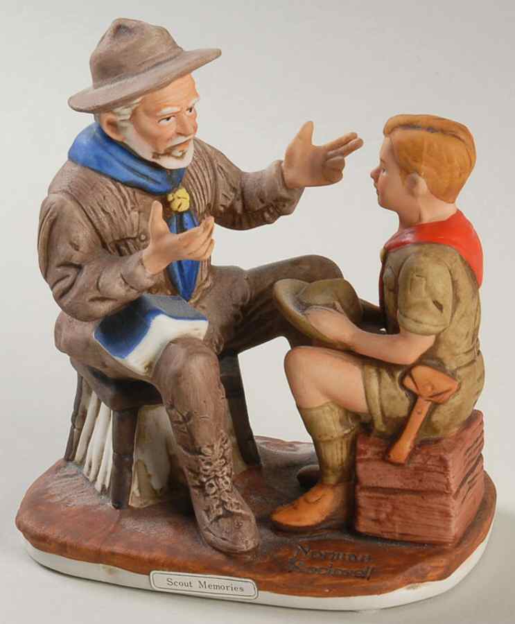 Boy Scouts of America Figurine Scout Memories - Boxed by Dave Grossman-1