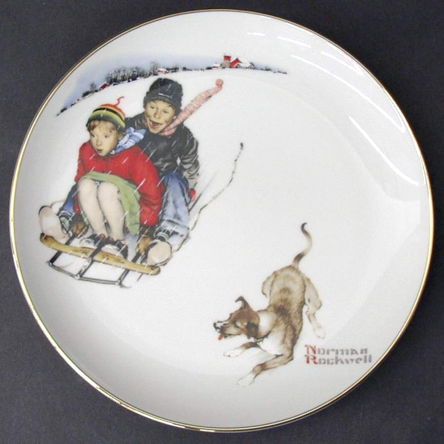 Saturday Evening Post Downhill Daring Brp-91 - With Box by Dave Grossman-1