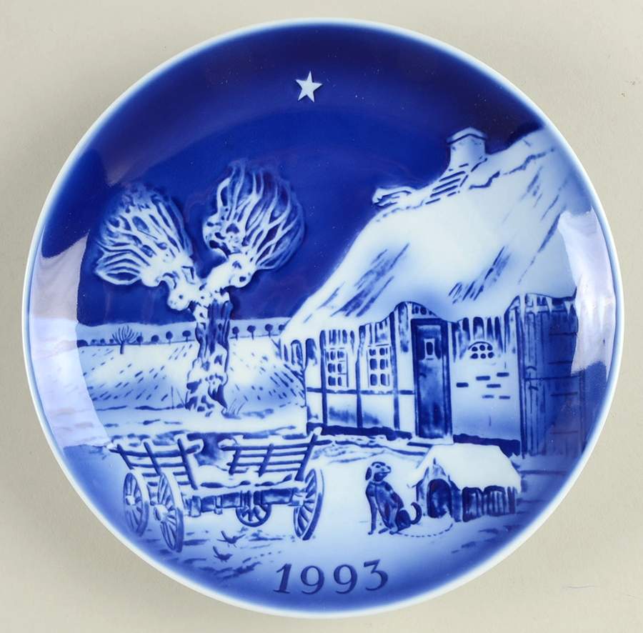 Svend Jensen Christmas Plate Dad's Always Right - Boxed by Desiree-1