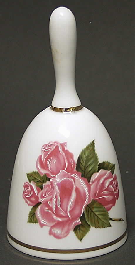 Danbury Mint Mothers Day Bell Mother's Day-Pink Flowers - No Box by Danbury Mint-1