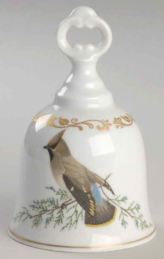 Songbirds of America Bohemian Waxwing - No Box by Danbury Mint-1