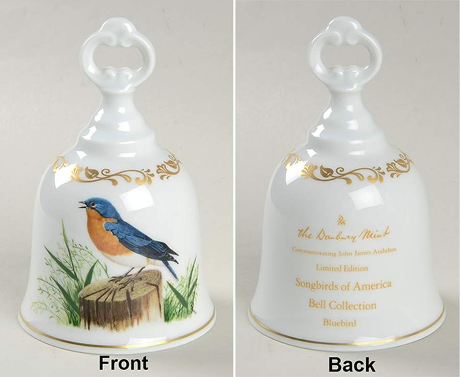 Songbirds of America Bluebird - No Box by Danbury Mint-1