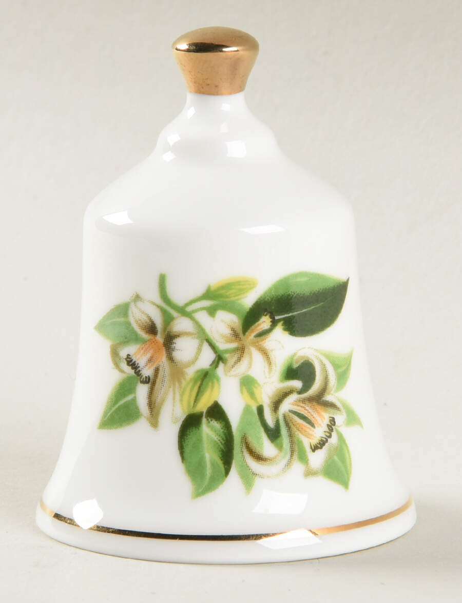 State Flower Bell Florida-Orange Blossom - Florida, No Box by Danbury Mint-1