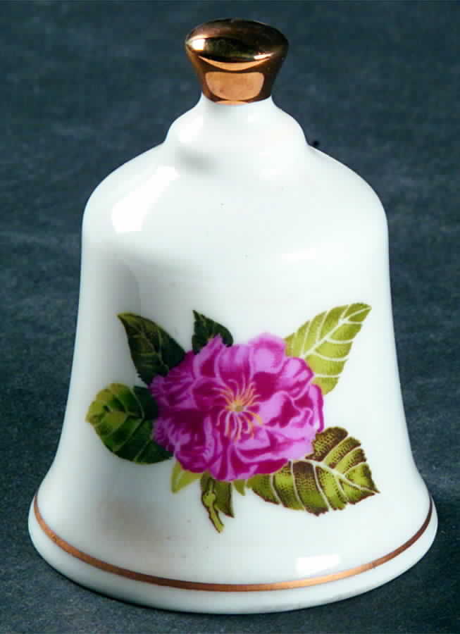 State Flower Bell Alabama-Camellia - Alabama, No Box by Danbury Mint-1