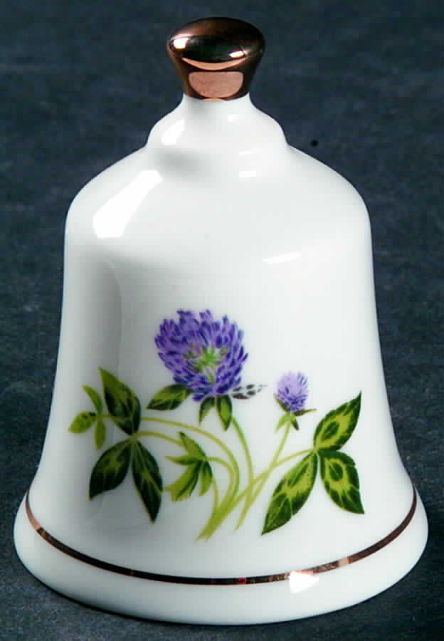 State Flower Bell Vermont-Red Clover - Vermont, No Box by Danbury Mint-1