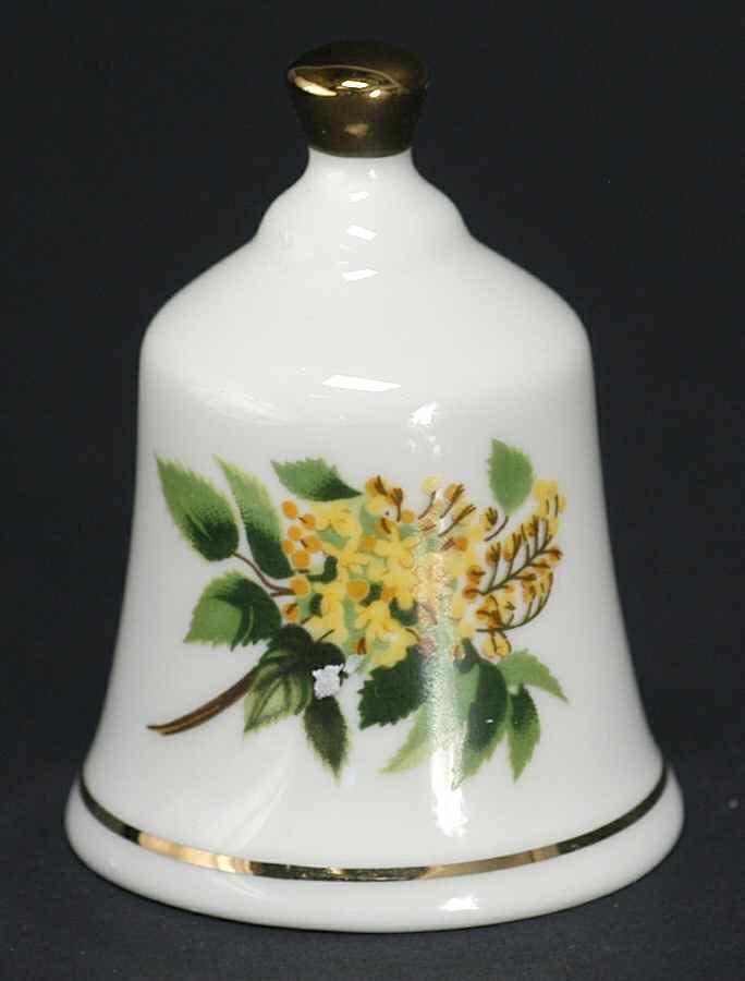 State Flower Bell Oregon-Oregon Grape - Oregon, No Box by Danbury Mint-1