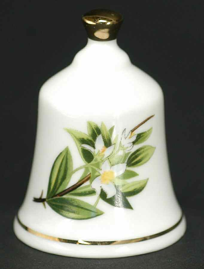 State Flower Bell Idaho-Syringa - Idaho, No Box by Danbury Mint-1