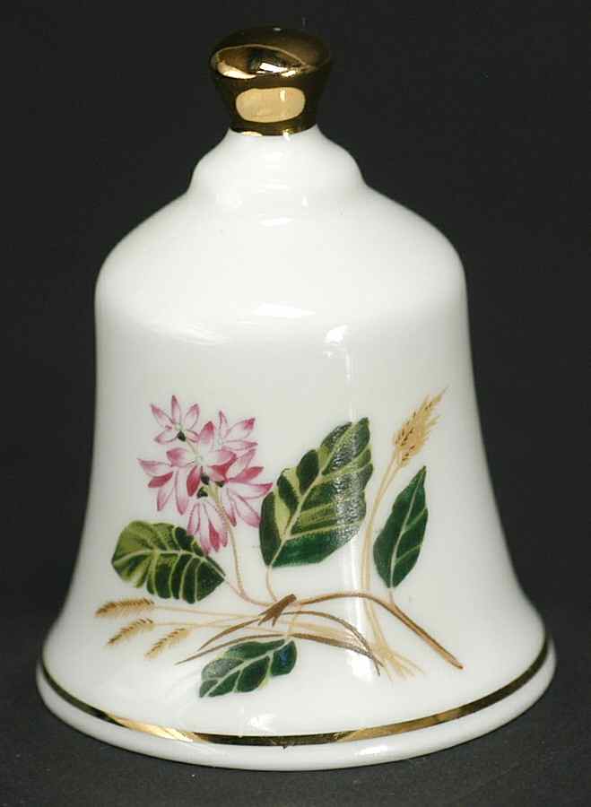 State Flower Bell Massachusetts-Mayflower - Massachusetts, No Box by Danbury Mint-1