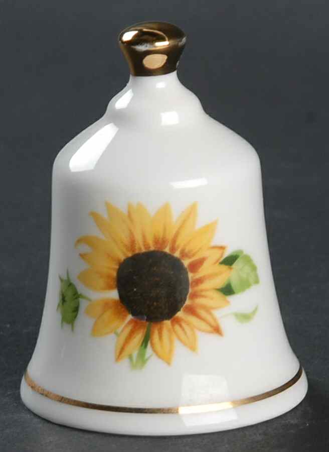 State Flower Bell Kansas-Sunflower - Kansas, No Box by Danbury Mint-1