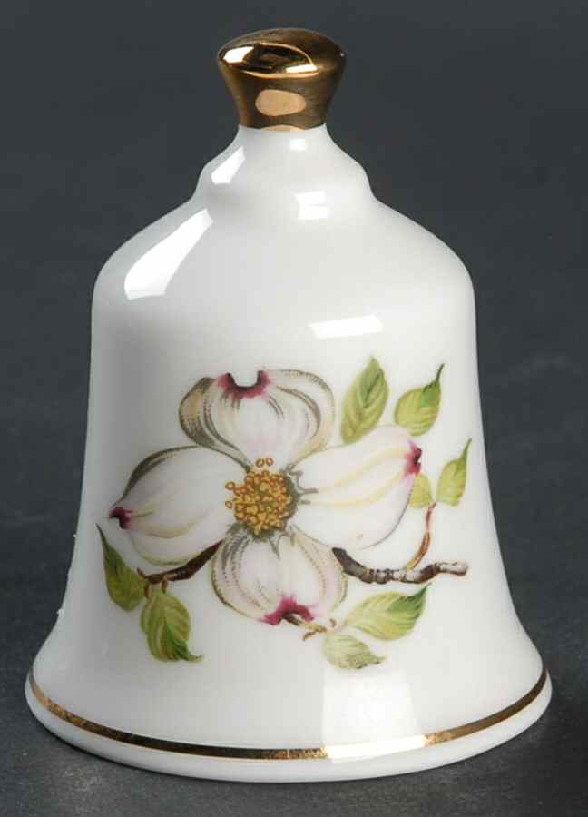 State Flower Bell Virginia-Flowering Dogwood - Virginia, No Box by Danbury Mint-1