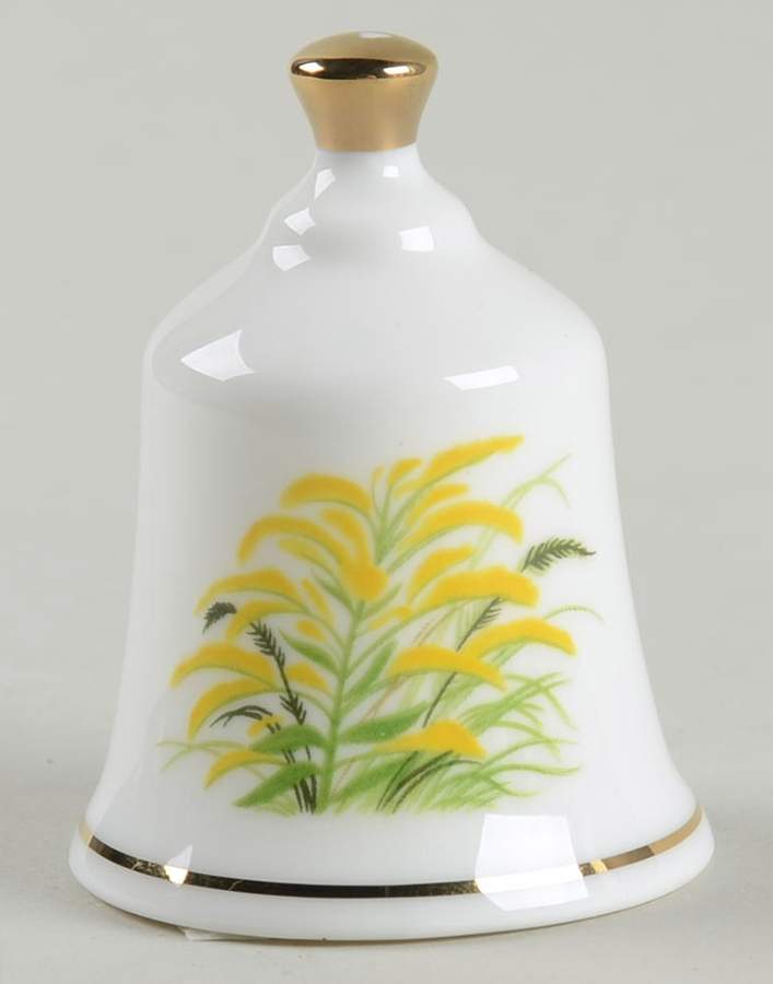 State Flower Bell Kentucky-Goldenrod - Kentucky, No Box by Danbury Mint-1