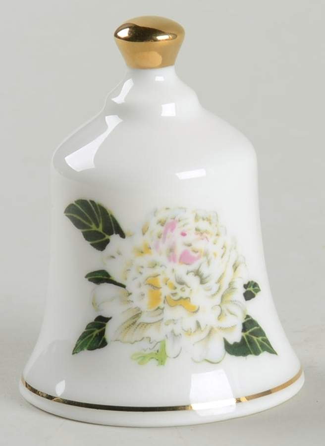 State Flower Bell Indiana-Peony - Indiana, No Box by Danbury Mint-1