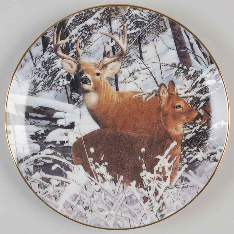 Pride of The Wilderness Snowbound - No Box by Danbury Mint-1