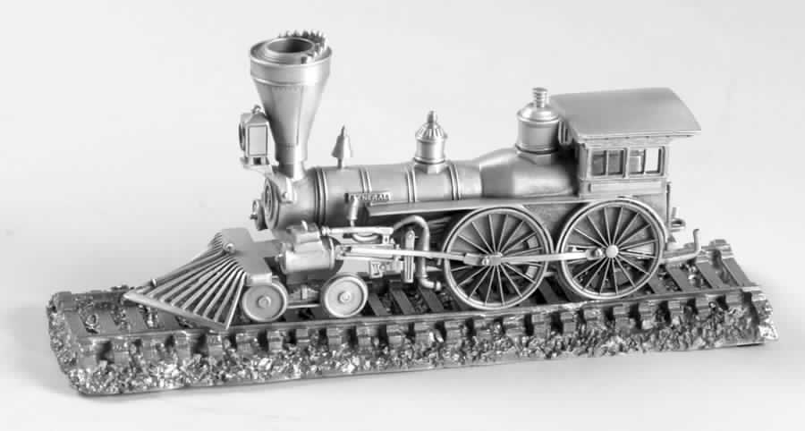 Great Steam Locomotives General-Circa 1855 - No Box by Danbury Mint-1