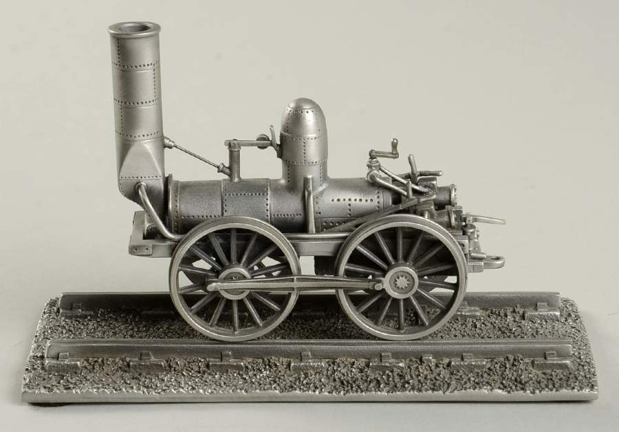 Great Steam Locomotives Dewitt Clinton-Circa 1831 - No Box by Danbury Mint-1