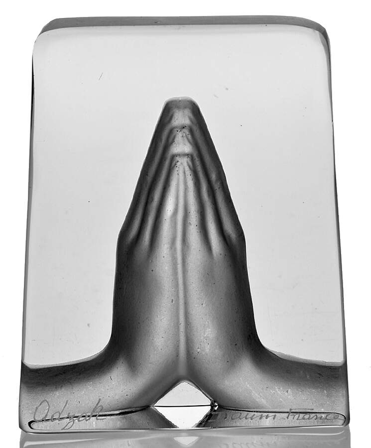 Daum Figurines Peace (Praying Hands) - No Box by Daum-1
