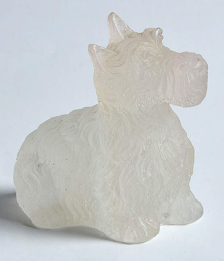 Daum Figurines Yorkshire-White (Clear) - With Box Bx328 by Daum-1