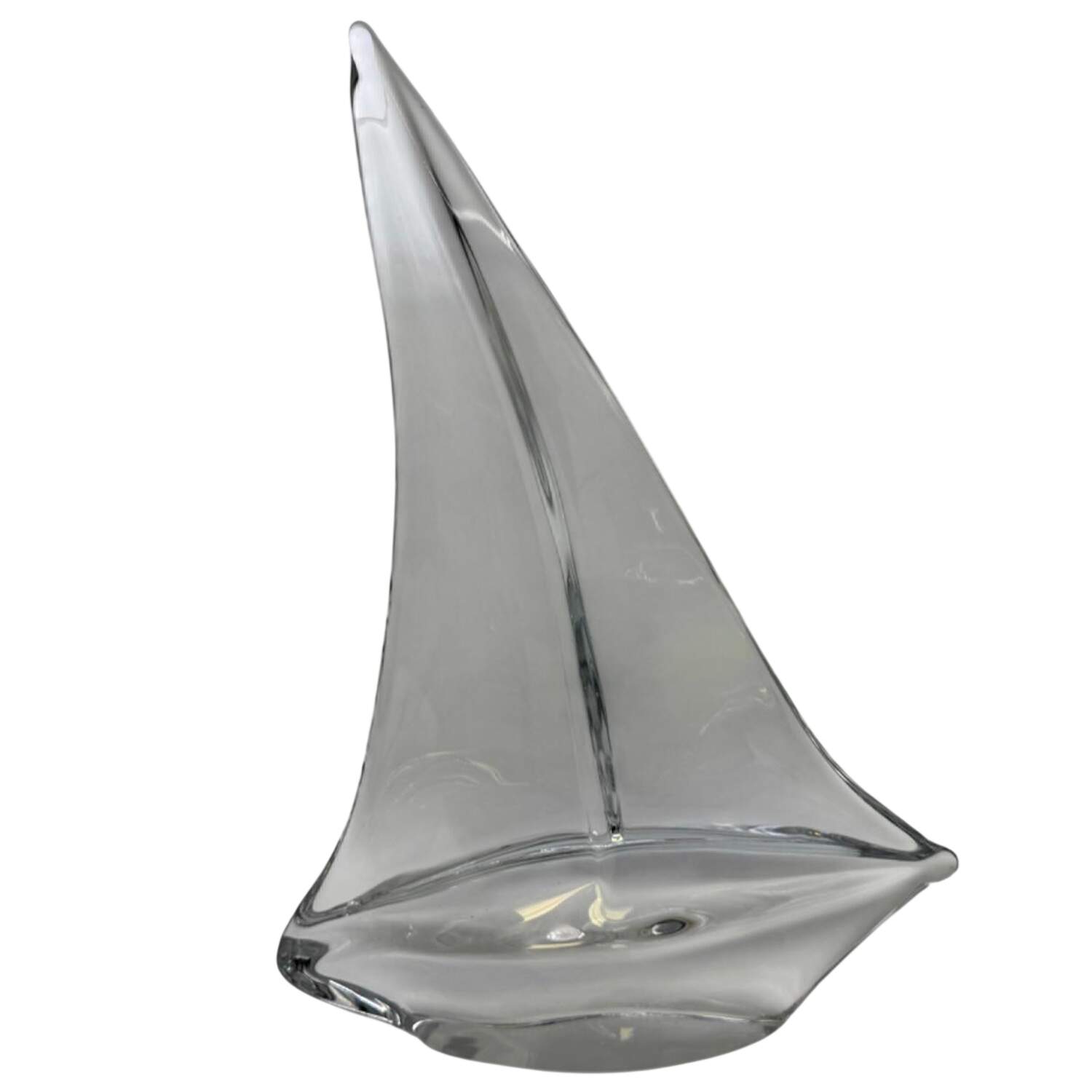 Daum Figurines Single Mast Sailboat - No Box by Daum-1