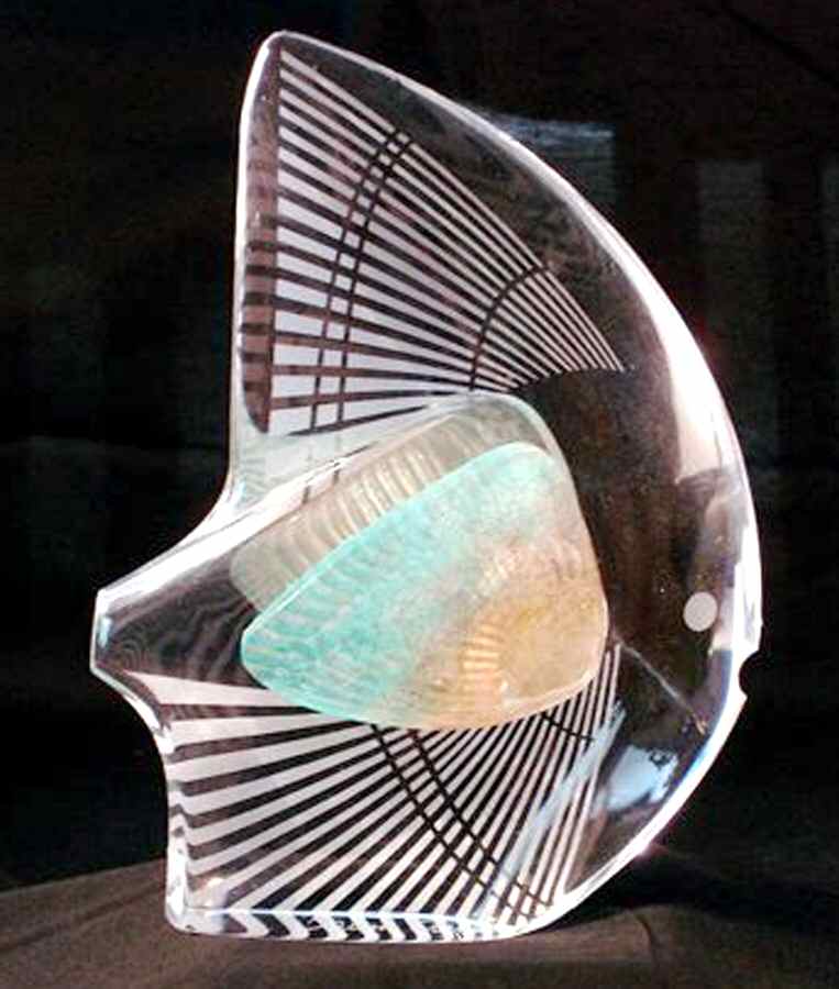 Daum Figurines Calypso-Fish - No Box by Daum-1