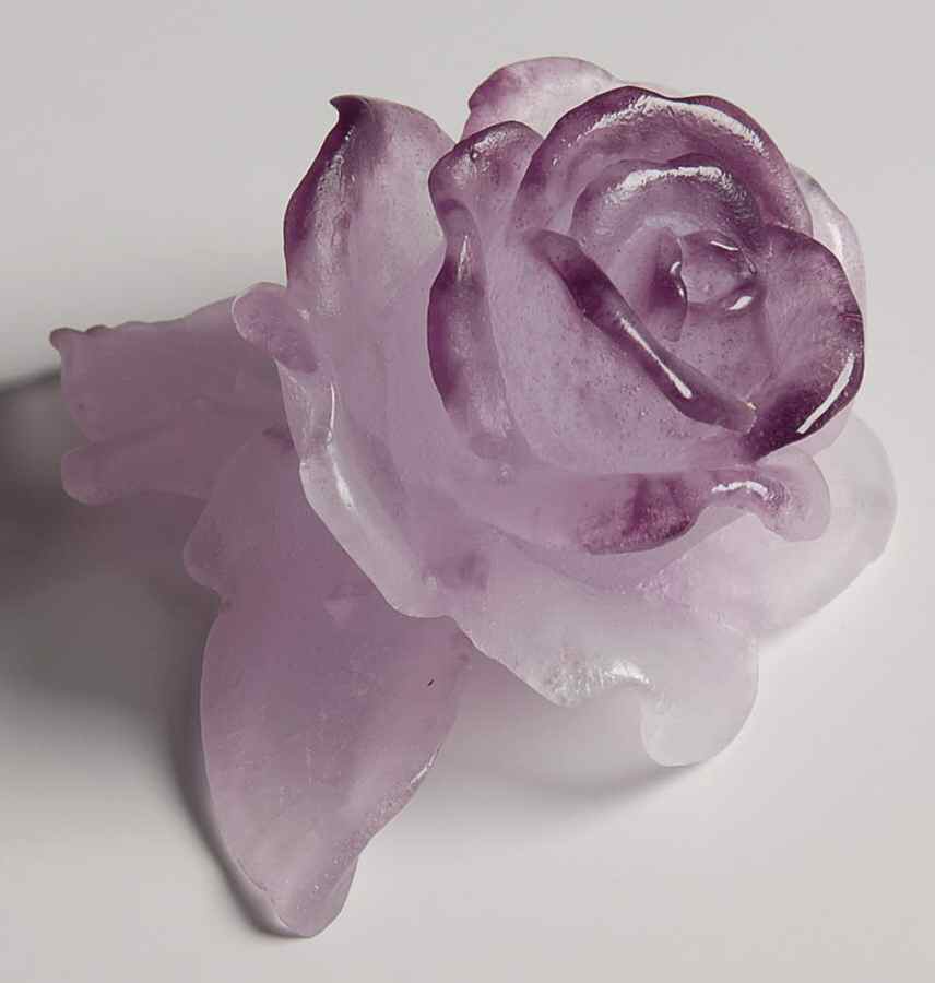 Daum Figurines Lilac Rose - No Box by Daum-1