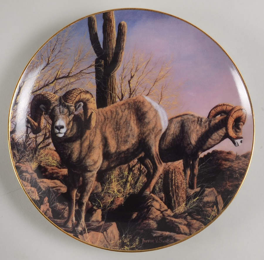 Grand Slam Desert  Bighorn - No Box by Danbury Mint-1