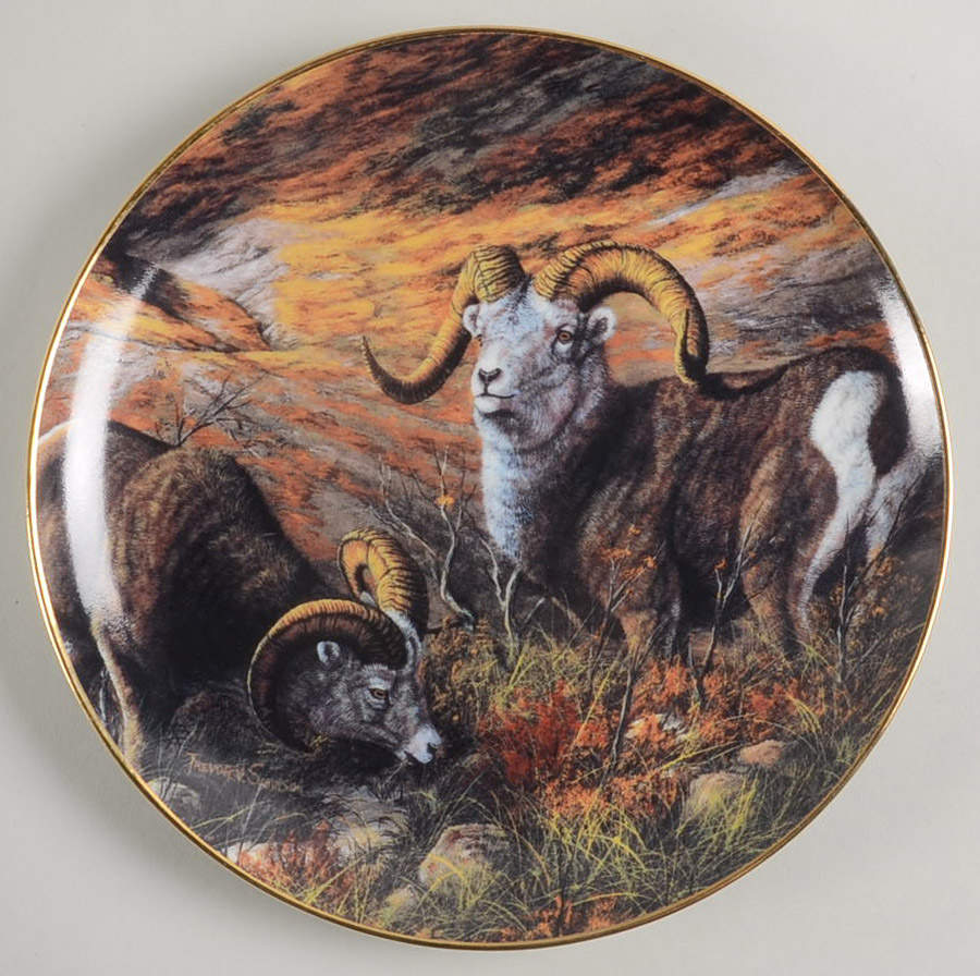 Grand Slam Stone Sheep - No Box by Danbury Mint-1