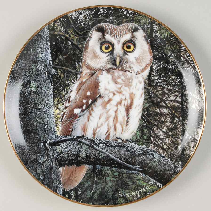 Majesty of Owls Night Watchman - No Box by Danbury Mint-1